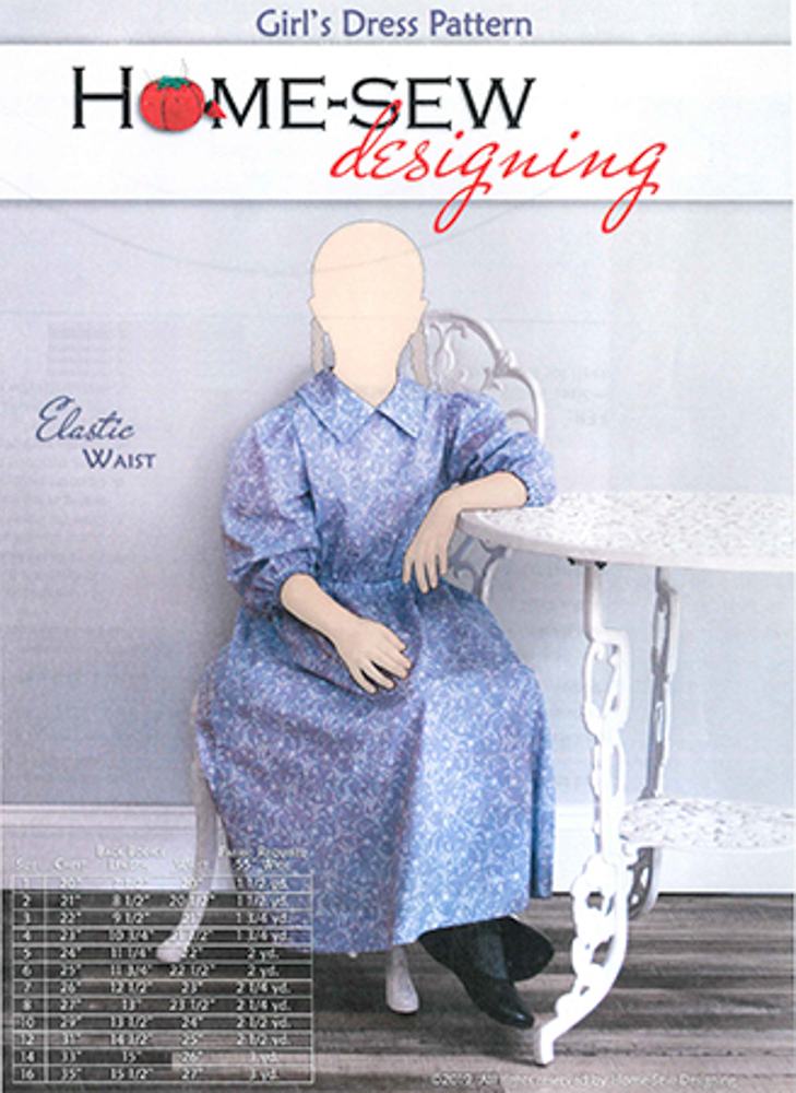 Picture of Home-Sew Girls' Dress Patterns