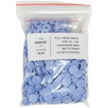 Picture of Matte Plastic Snap Sets Size 16