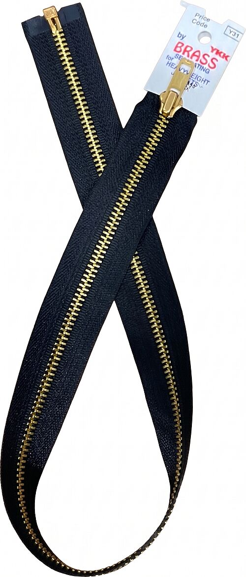 Picture of Brass Separating Zipper