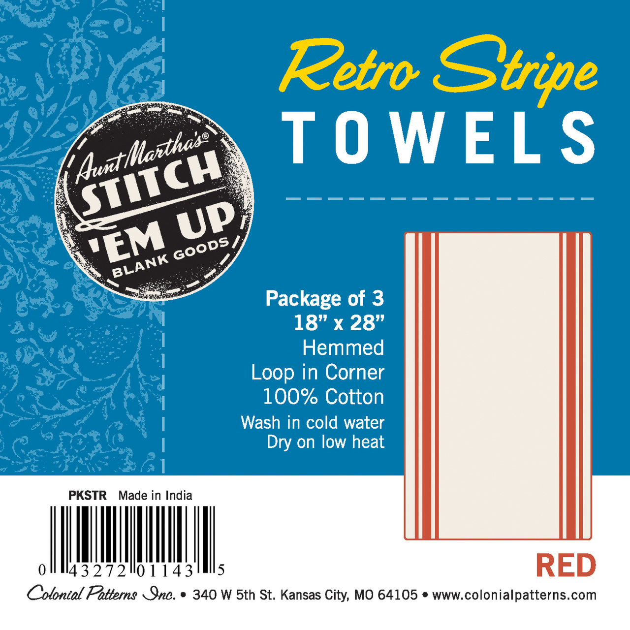 Picture of Striped Flour Sack Tea Towel