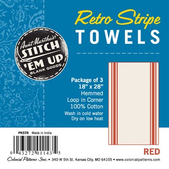 Picture of Striped Flour Sack Tea Towel
