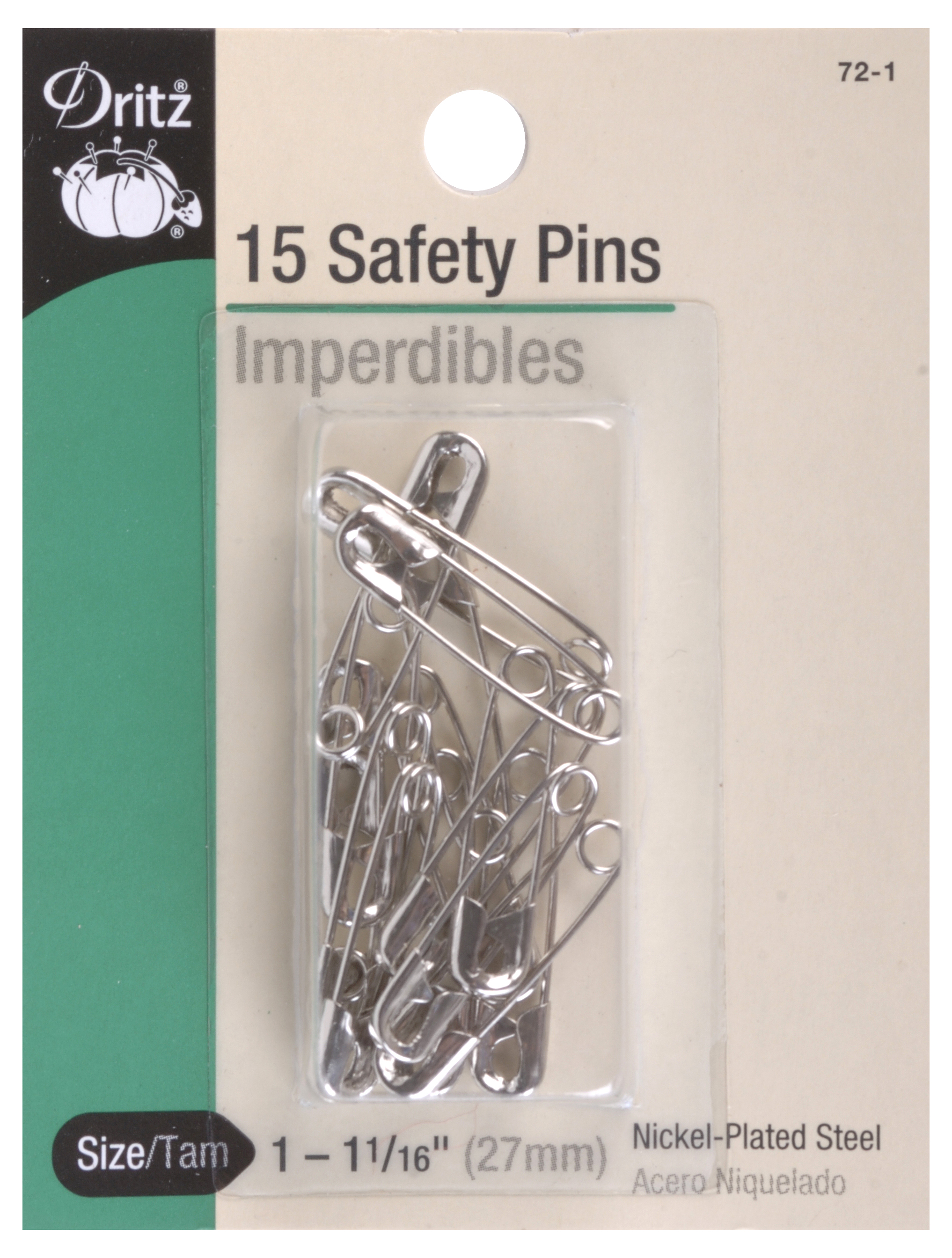 Picture of Dritz Brass Safety Pins