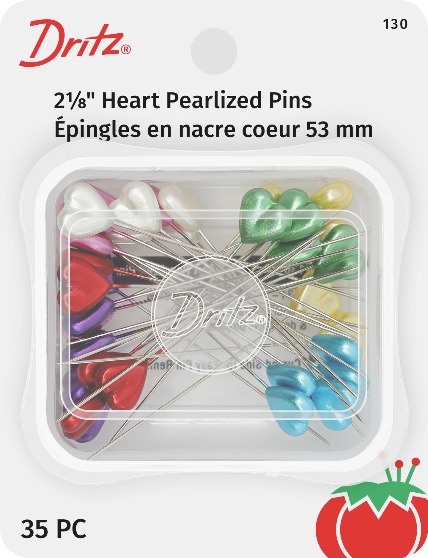 Picture of Dritz Heart Pearlized Pins