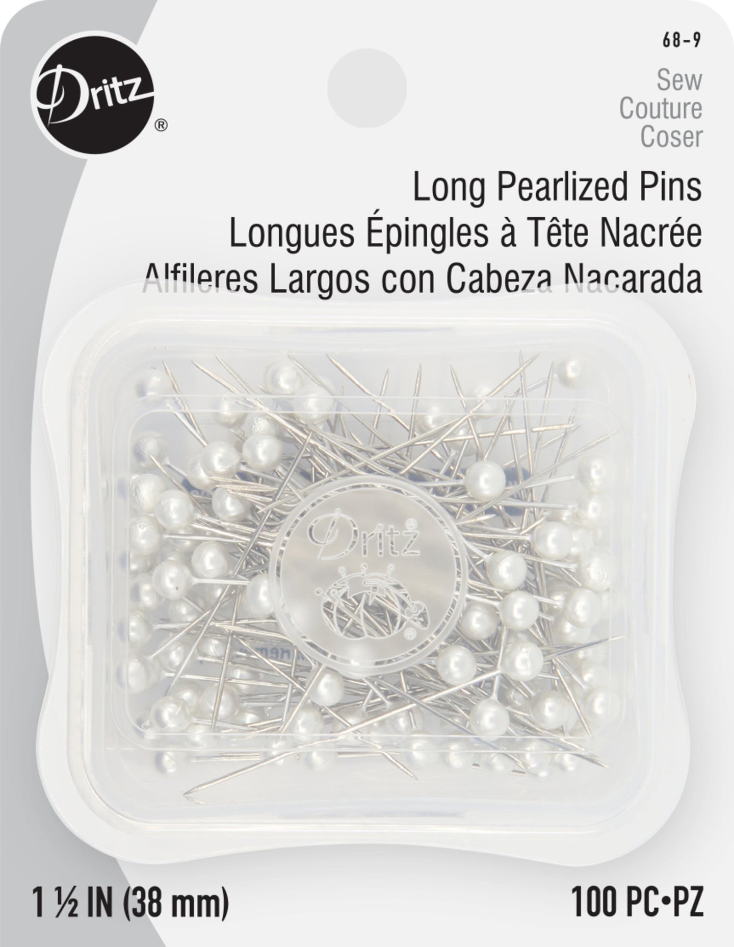 Picture of Dritz Long Pearlized Pins