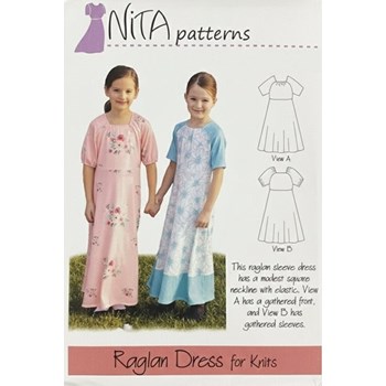 Picture of Raglan Knit Dress Pattern
