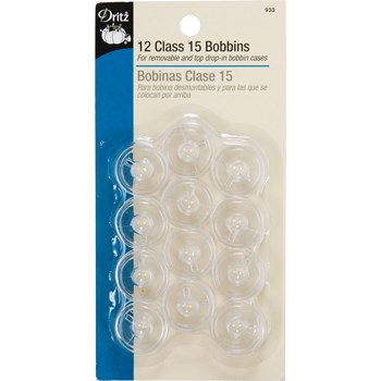 Picture of Dritz Class 15 Plastic Bobbins