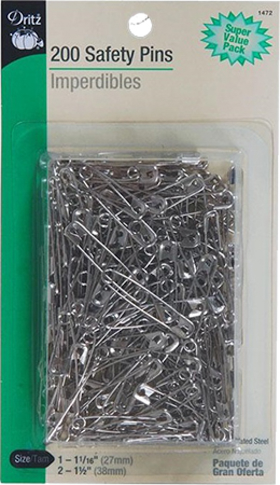 Picture of Safety Pins 200 ct