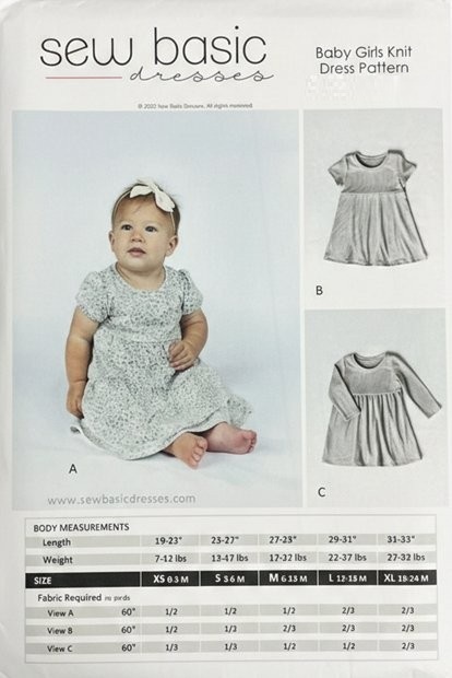 Picture of Sew Basics Baby Knit Pattern