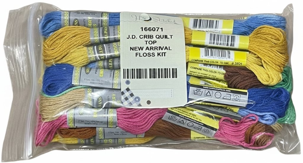 Picture of J.D. Prestamped Crib Quilt Top