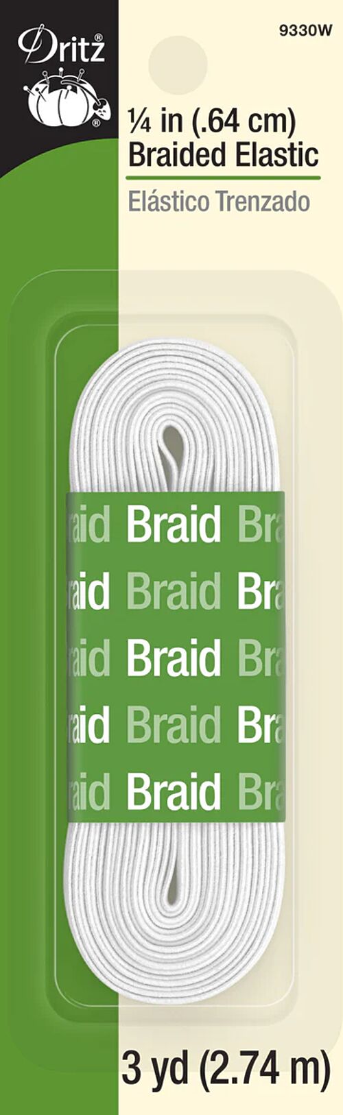 Picture of Braided Elastic by the Pack