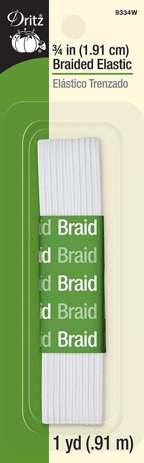 Picture of Braided Elastic by the Pack