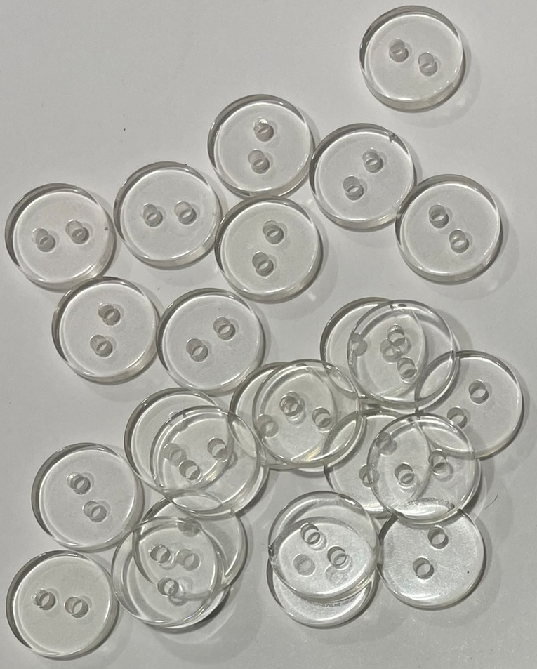 Picture of Clear All Purpose Buttons