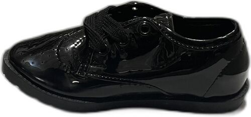Picture of Black Patent Tie Shoe