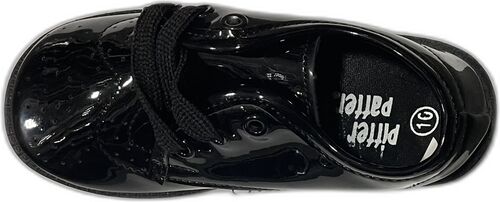 Picture of Black Patent Tie Shoe