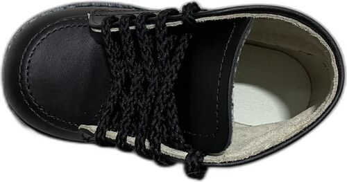 Picture of Children's Black Hi-Top Shoe