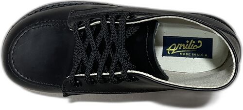 Picture of Children's Black Hi-Top Shoe