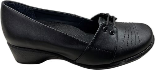 Picture of Simply Black Ladies' Tie Shoe