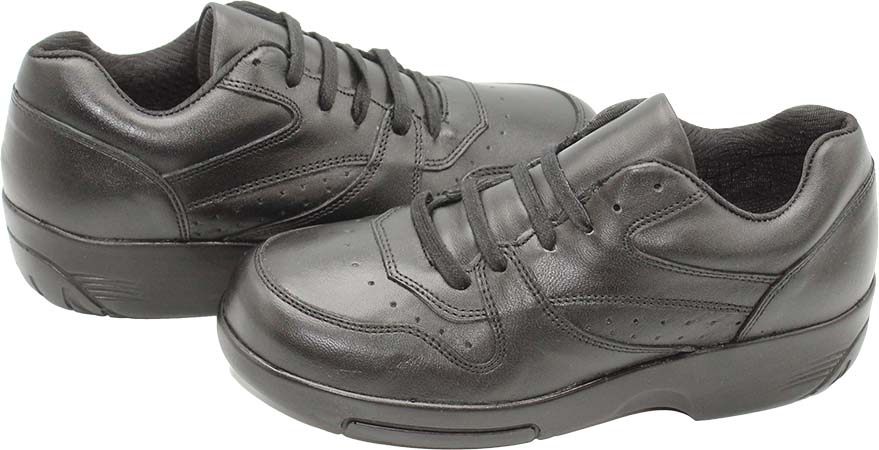 Picture of Simply Black Ladies Tie Shoe