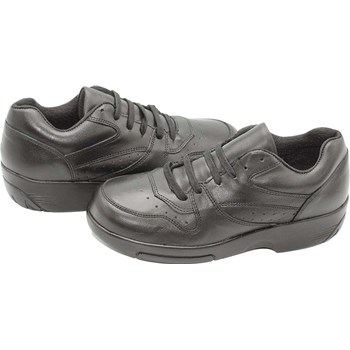 Picture of Simply Black Ladies Tie Shoe