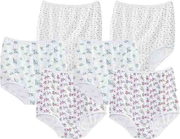 Picture of Cotton Floral Brief