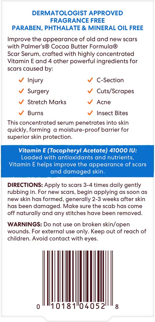 Picture of Palmer's Scar Serum