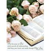 Picture of Flowers with Bible