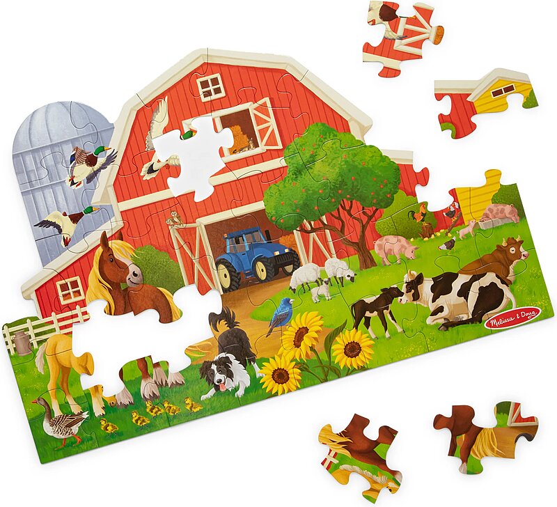 Picture of Busy Barn Floor Puzzles