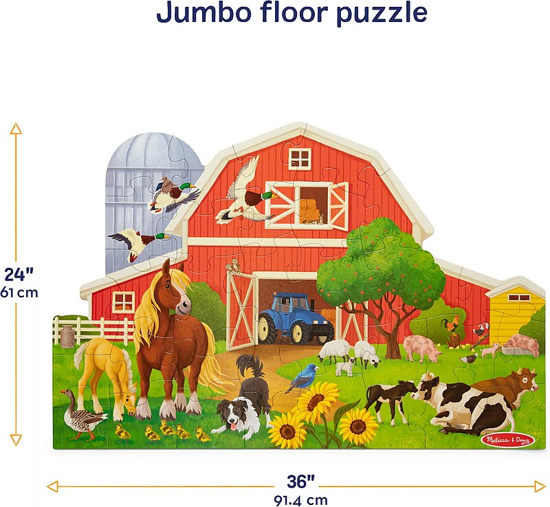 Picture of Busy Barn Floor Puzzles