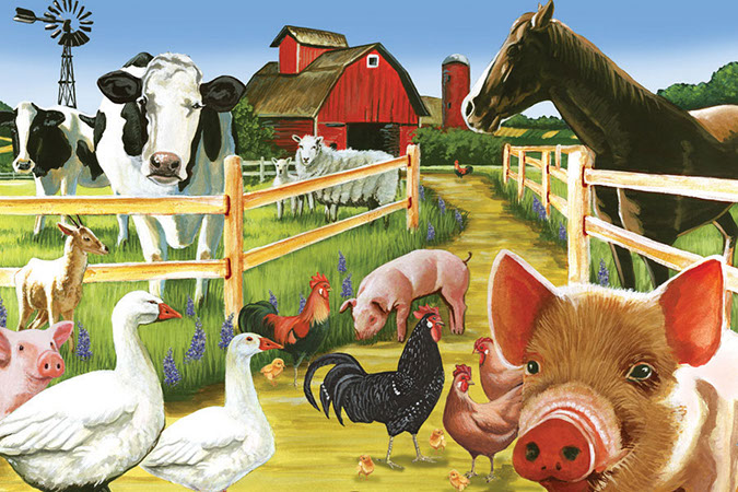 Picture of Welcome to the Farm Floor Puzzle