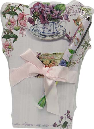 Picture of Diecut Notepad w/Pen 6"