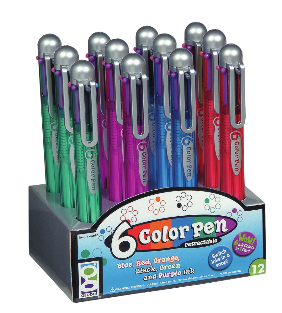 Picture of 6 Color Pen