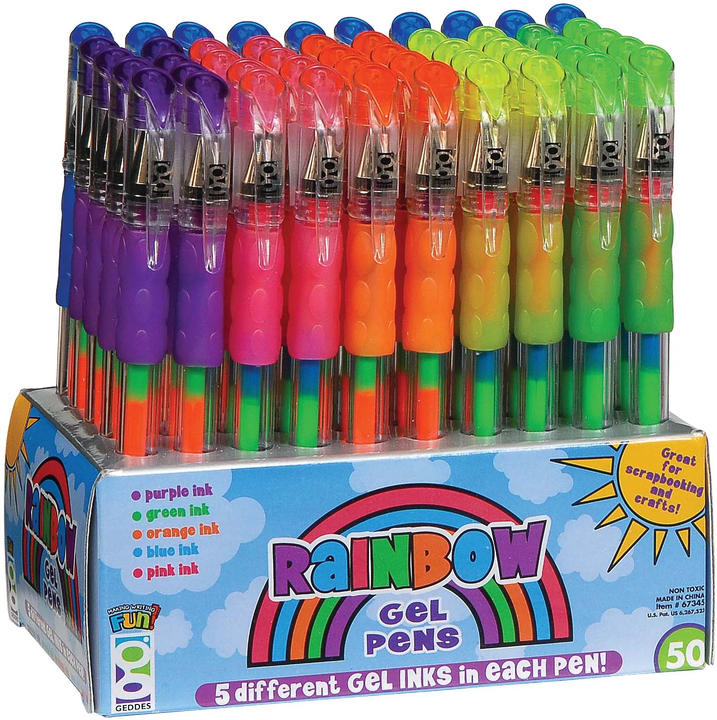 Picture of Rainbow Gel Pen