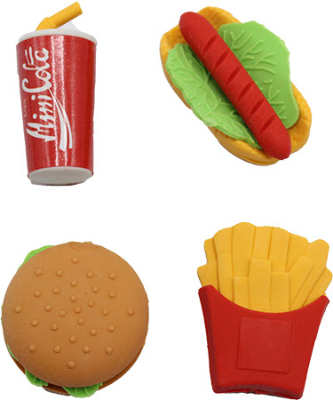 Picture of Fast Food Eraser