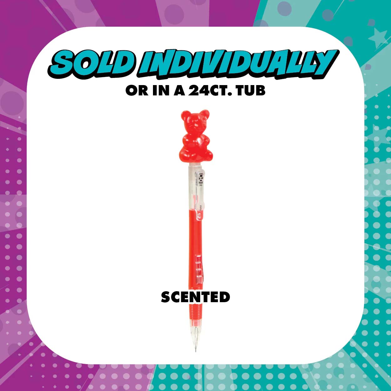 Picture of Scented Gummy Bear Pencil