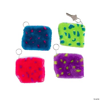 Picture of Plush Spotted Coin Purse