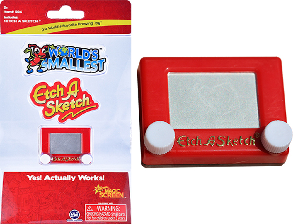 Picture of World's Smallest Etch-A-Sketch