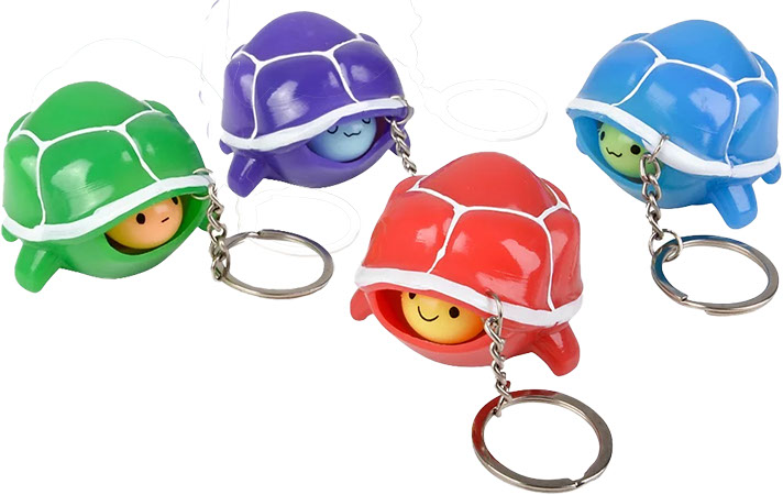 Picture of Fidget Turtle Keychain