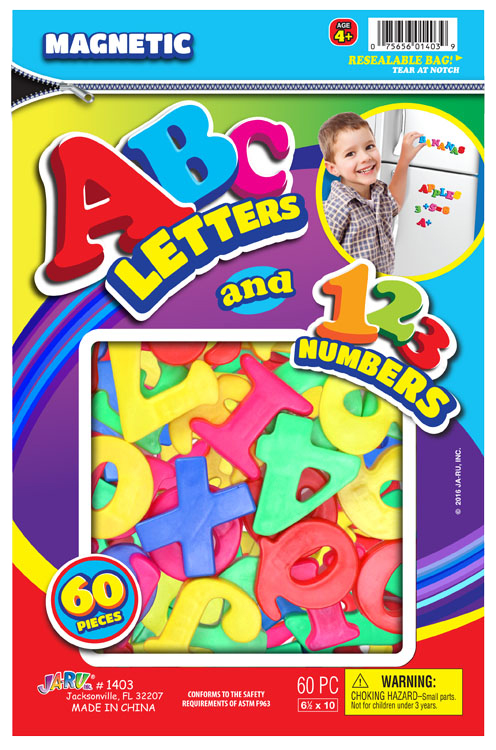 Picture of Magnetic Letters & Numbers