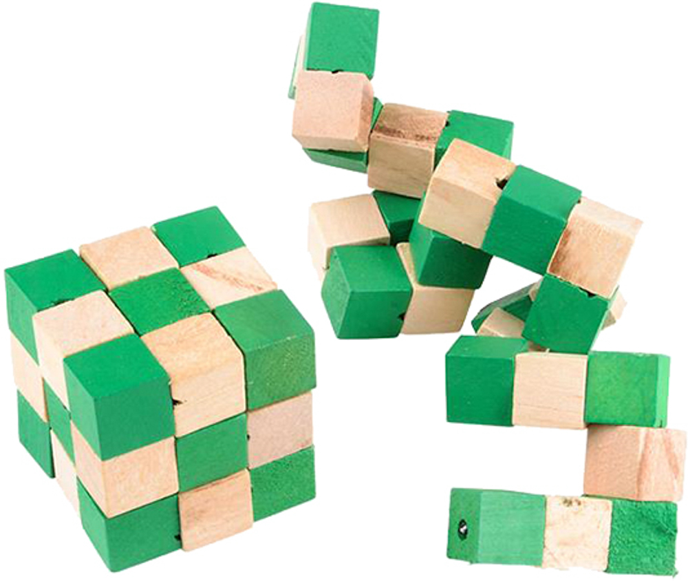 Picture of Wooden Magic Cube Puzzle