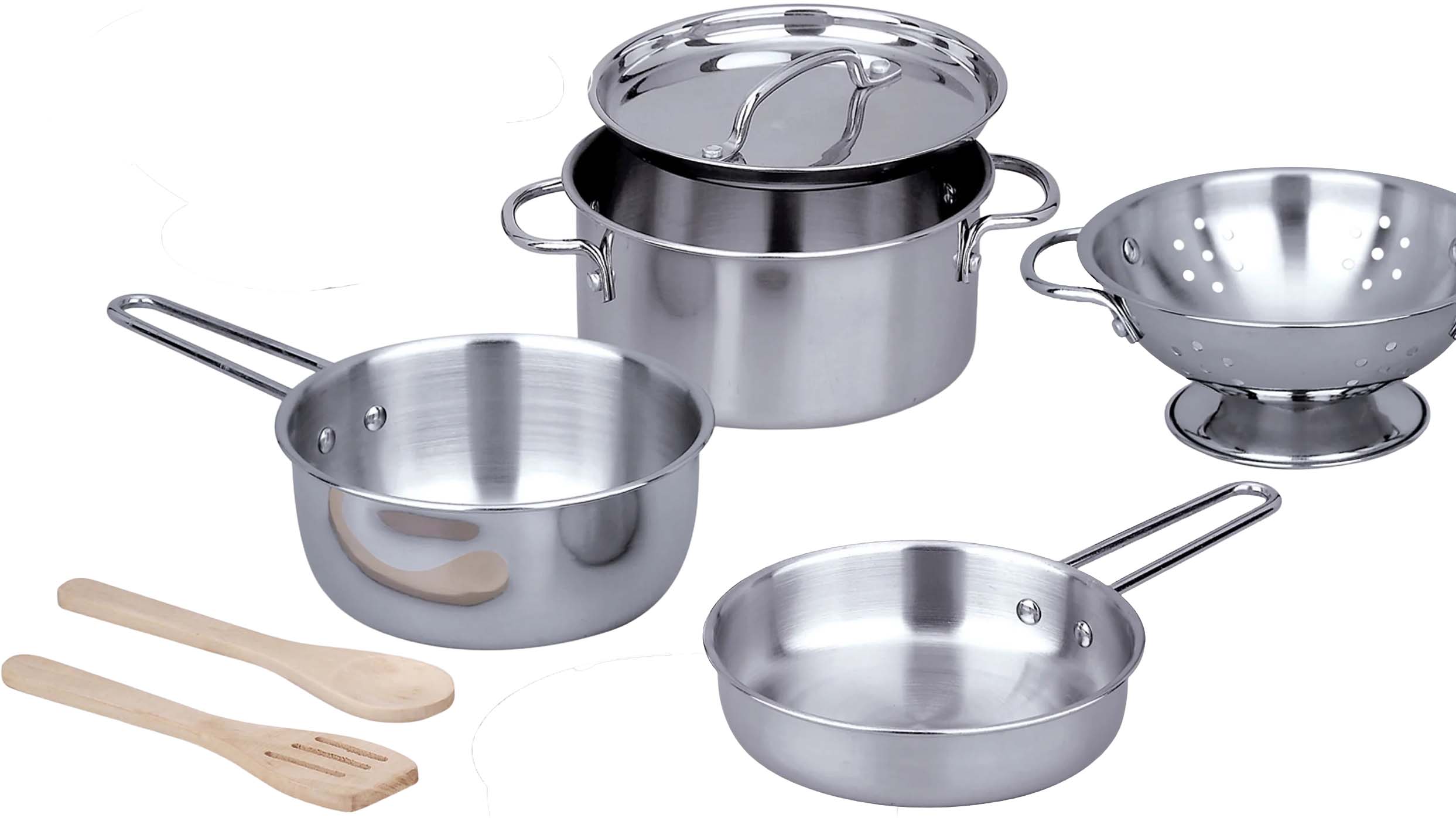 Picture of Pots And Pans With Storage Rack
