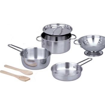 Picture of Pots And Pans With Storage Rack