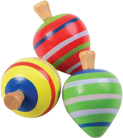 Picture of Wooden Spin Tops