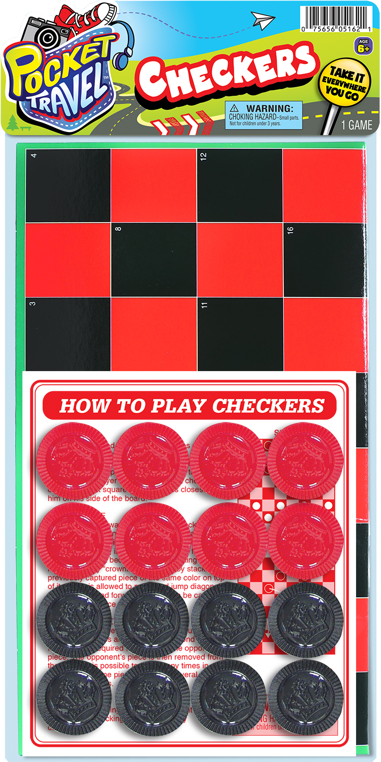 Picture of Pocket Travel Checkers