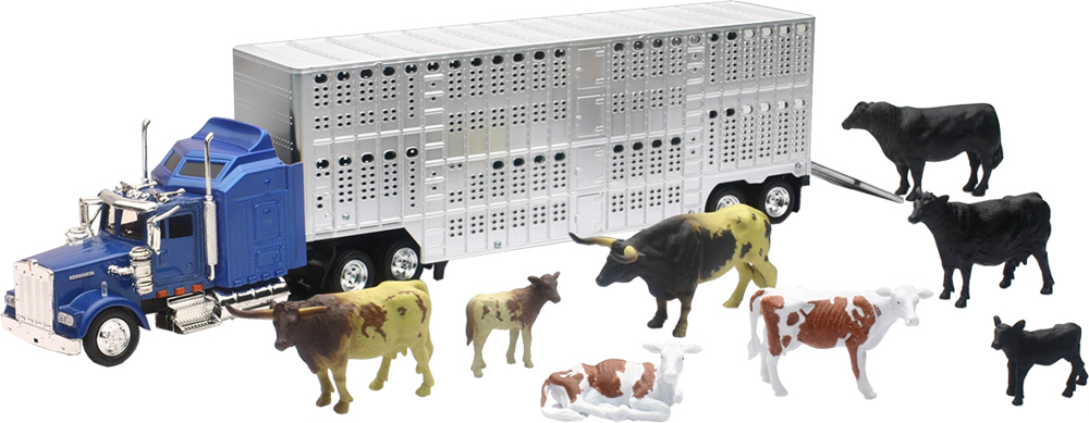 Picture of Livestock Hauler With Cattle