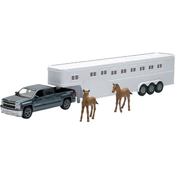 Picture of Silverado with Horse Trailer