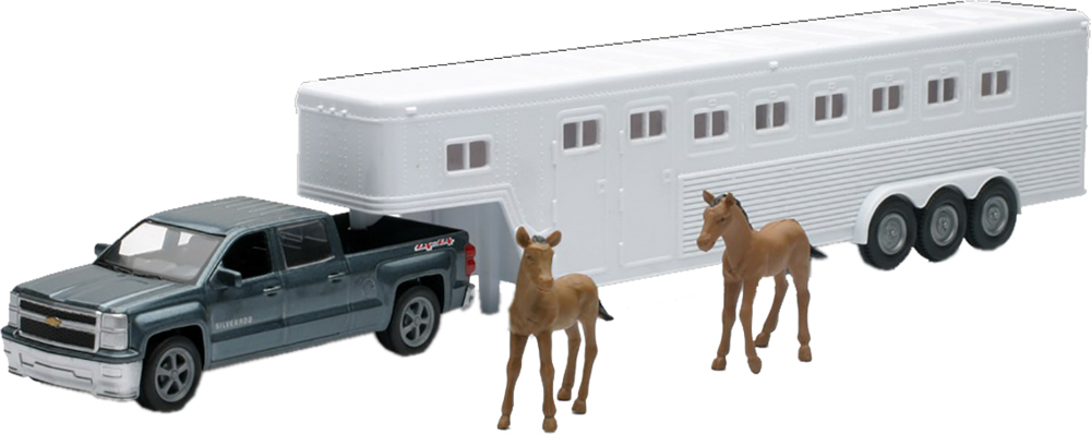 Picture of Silverado with Horse Trailer